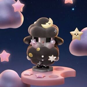 Popmart Crybaby Crying To The Moon Series Figure Night Sky